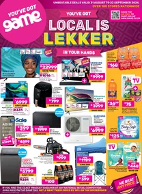 Game : Local Is Lekker (31 August - 22 September 2024)