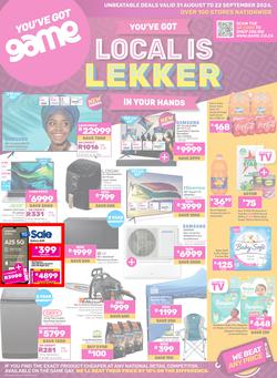 Game : Local Is Lekker (31 August - 22 September 2024), page 1