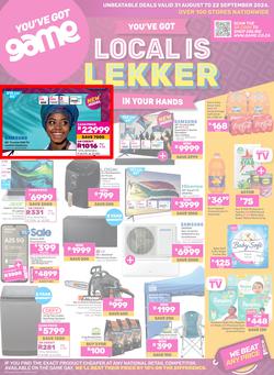 Game : Local Is Lekker (31 August - 22 September 2024), page 1