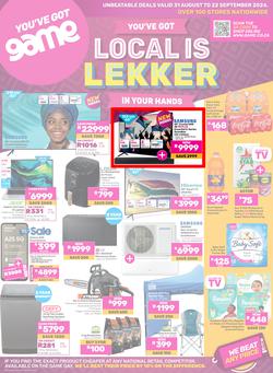 Game : Local Is Lekker (31 August - 22 September 2024), page 1