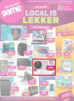 Game : Local Is Lekker (31 August - 22 September 2024), page 1