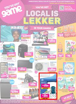 Game : Local Is Lekker (31 August - 22 September 2024), page 1