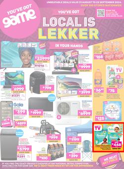 Game : Local Is Lekker (31 August - 22 September 2024), page 1