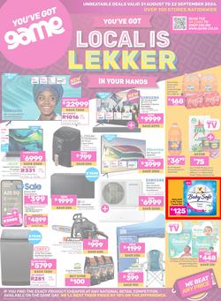 Game : Local Is Lekker (31 August - 22 September 2024), page 1