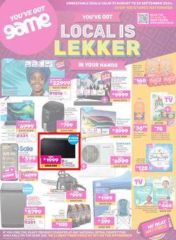Game : Local Is Lekker (31 August - 22 September 2024), page 1