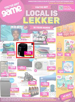 Game : Local Is Lekker (31 August - 22 September 2024), page 1