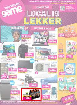 Game : Local Is Lekker (31 August - 22 September 2024), page 1