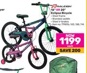 Raleigh 16" Or 20" Eclipse Bicycle-Each