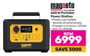 Magneto 600W Portable Power Station