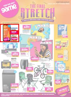 Game : The Final Stretch (21 October - 31 October 2023), page 1