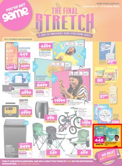 Game : The Final Stretch (21 October - 31 October 2023), page 1