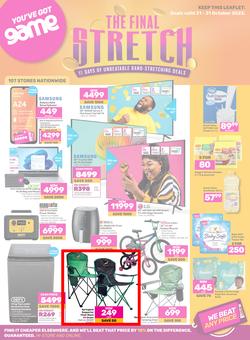 Game : The Final Stretch (21 October - 31 October 2023), page 1