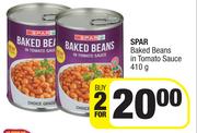 Spar Baked Beans In Tomato Sauce-For 2 x 410g 