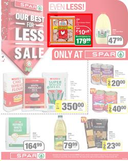 SPAR EASTERN CAPE : Our Best For Less Sale (21 June - 03 July 2022) | Valid In Amahlathi, Bedford, Buffalo Flats, Cala, Centane, Hankey, Indwe, Idutywa, Komga, Lady Frere, Nemato, Patensie, Peddie, page 1