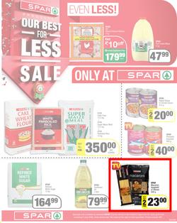 SPAR EASTERN CAPE : Our Best For Less Sale (21 June - 03 July 2022) | Valid In Amahlathi, Bedford, Buffalo Flats, Cala, Centane, Hankey, Indwe, Idutywa, Komga, Lady Frere, Nemato, Patensie, Peddie, page 1