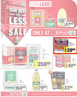 SPAR EASTERN CAPE : Our Best For Less Sale (21 June - 03 July 2022) | Valid In Amahlathi, Bedford, Buffalo Flats, Cala, Centane, Hankey, Indwe, Idutywa, Komga, Lady Frere, Nemato, Patensie, Peddie, page 1