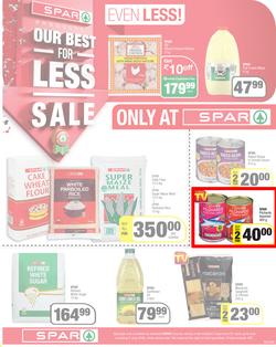 SPAR EASTERN CAPE : Our Best For Less Sale (21 June - 03 July 2022) | Valid In Amahlathi, Bedford, Buffalo Flats, Cala, Centane, Hankey, Indwe, Idutywa, Komga, Lady Frere, Nemato, Patensie, Peddie, page 1