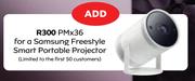 Samsung Freestyle Smart Portable Projector