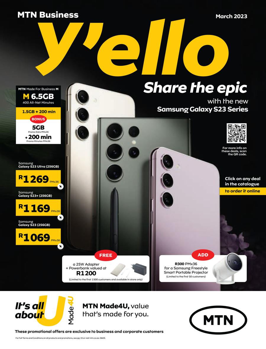 mtn cellphone deals cash