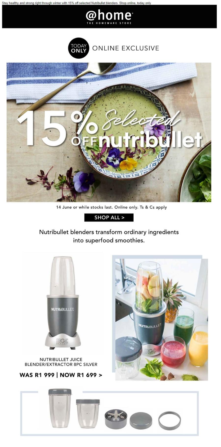 Nutribullet makro best sale