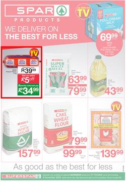 SUPERSPAR COUNTRY EASTERN CAPE : We Deliver On The Best For Less (27 October - 8 November 2020), page 1