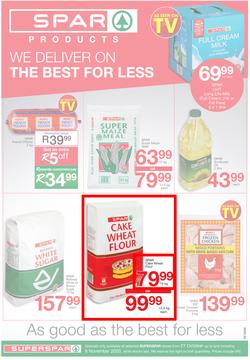 SUPERSPAR COUNTRY EASTERN CAPE : We Deliver On The Best For Less (27 October - 8 November 2020), page 1