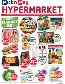 Pick n Pay Hypermarket Kwa-Zulu Natal : Hyper Mega 3 Days (17 May - 19 May 2024)