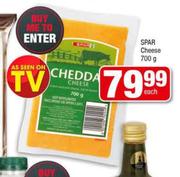 Spar Cheese-700g Each