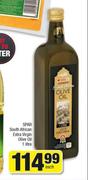 Spar South African Extra Virgin Olive Oil-1Ltr Each