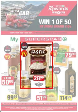 Superspar Western Cape, Cape Gate, Edgemead, Rosemead, Stellenbosch, Mosselbay, Avonwood : My Superspar (24 May - 6 June 2021), page 1