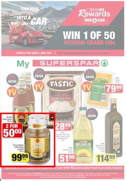 Superspar Western Cape, Cape Gate, Edgemead, Rosemead, Stellenbosch, Mosselbay, Avonwood : My Superspar (24 May - 6 June 2021), page 1