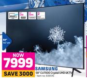 Samsung 58" CU7000 Crystal UHD 4K TV