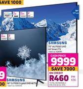 Samsung 70" AU7000 UHD 4K Smart TV