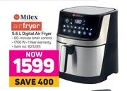 Milex 5.6L Digital Air Fryer