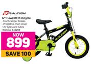 Raleigh 12" Hawk BMX Bicycle