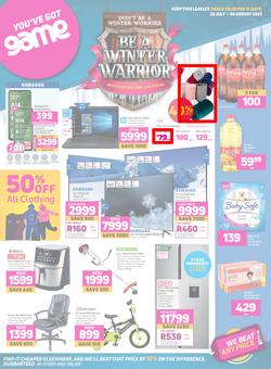 Game : Be A Winter Warrior (26 July - 08 August 2023), page 1