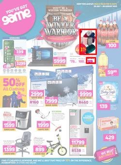 Game : Be A Winter Warrior (26 July - 08 August 2023), page 1