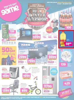 Game : Be A Winter Warrior (26 July - 08 August 2023), page 1