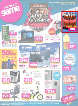 Game : Be A Winter Warrior (26 July - 08 August 2023), page 1
