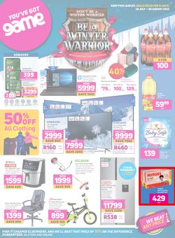 Game : Be A Winter Warrior (26 July - 08 August 2023), page 1