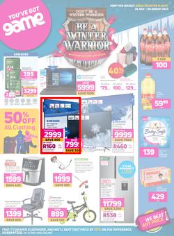 Game : Be A Winter Warrior (26 July - 08 August 2023), page 1