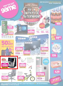 Game : Be A Winter Warrior (26 July - 08 August 2023), page 1