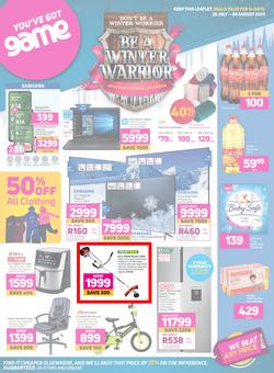 Game : Be A Winter Warrior (26 July - 08 August 2023), page 1