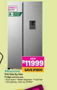 Hisense 514L Side By Side Fridge H670SIA-WD