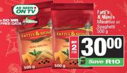 Fatti's & Moni's Macaroni Or Spaghetti-For 2 x 500g