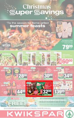 KWIKSPAR Western Cape : Christmas Super Savings (24 November - 07 December 2025), page 1