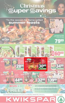 KWIKSPAR Western Cape : Christmas Super Savings (24 November - 07 December 2025), page 1