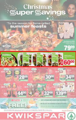 KWIKSPAR Western Cape : Christmas Super Savings (24 November - 07 December 2025), page 1