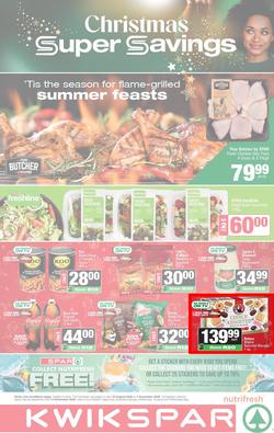 KWIKSPAR Western Cape : Christmas Super Savings (24 November - 07 December 2025), page 1