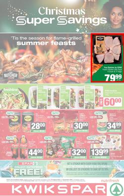 KWIKSPAR Western Cape : Christmas Super Savings (24 November - 07 December 2025), page 1